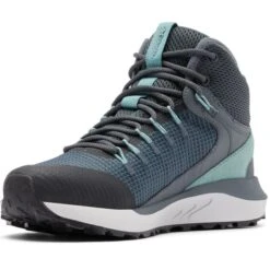 COLUMBIA TRAILSTORM MID WP WMN GRAPHITE DUSTY GREEN 22 -Hiking Shoes Shop 9 101189 trailstorm mid wp wmn graphite dusty green 1938901053 06