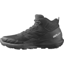 SALOMON OUTPULSE MID GORE-TEX BLACK/EBONY/VANILLE ICE 23 -Hiking Shoes Shop 9 101446 outpulse mid gtx black ebony vanille ice l41588800 03