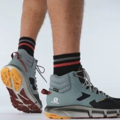 SALOMON PREDICT HIKE MID GORE-TEX BLACK PANTO 22 -Hiking Shoes Shop 9 101460 predict hike mid gtx black panto 000 l41613500 06