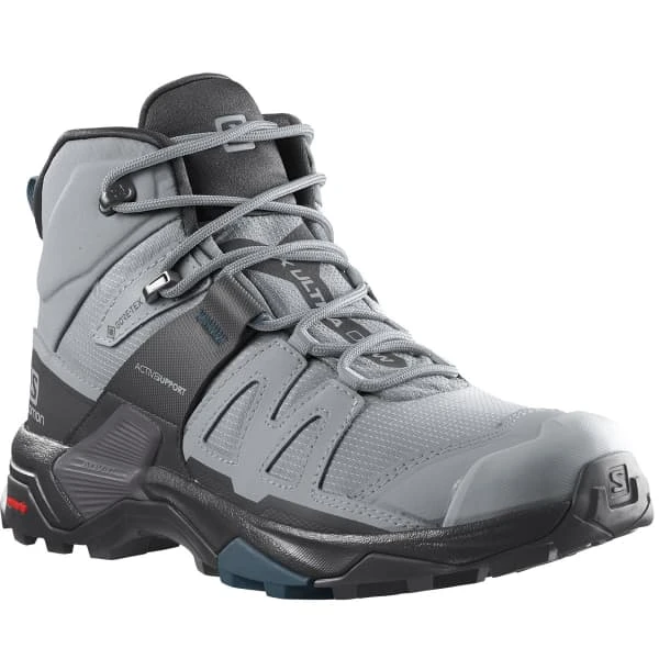 SALOMON X ULTRA 4 MID GORE-TEX W QUAR/BLACK/LE 23 2 SALOMON X ULTRA 4 MID GORE-TEX W QUAR/BLACK/LE 23 - Image 2