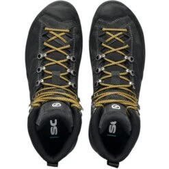 SCARPA MESCALITO TREK GORE-TEX DARK ANTHRACITE MUSTARD 22 -Hiking Shoes Shop 9 101825 mescalito trek gtx dark anthracite mustard 61050 200 4 04