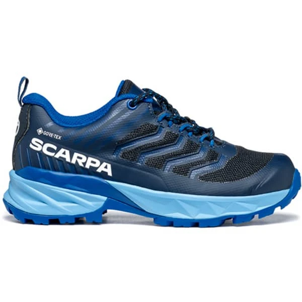 SCARPA RUSH KID GORE-TEX BLACK LAKE BLUE 22 1 SCARPA RUSH KID GORE-TEX BLACK LAKE BLUE 22
