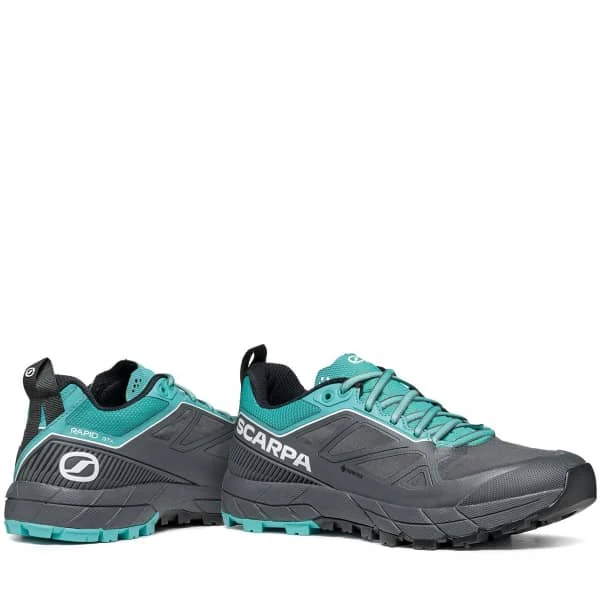 SCARPA RAPID GTX WMN ANTHRACITE TURQUOISE 22 2 SCARPA RAPID GTX WMN ANTHRACITE TURQUOISE 22 - Image 2