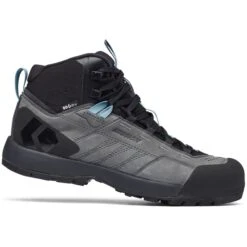 BLACK DIAMOND W MISSION LTHR MID WP STEEL GREY-COSTAL BLUE 22