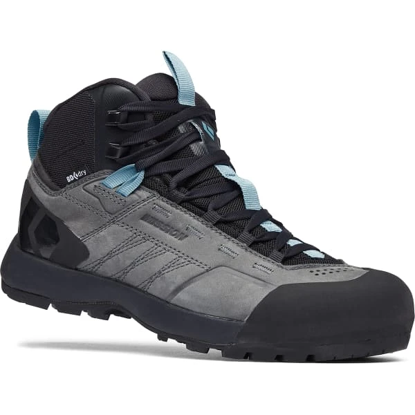 BLACK DIAMOND W MISSION LTHR MID WP STEEL GREY-COSTAL BLUE 22 2 BLACK DIAMOND W MISSION LTHR MID WP STEEL GREY-COSTAL BLUE 22 - Image 2