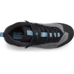 BLACK DIAMOND W MISSION LTHR MID WP STEEL GREY-COSTAL BLUE 22 6 BLACK DIAMOND W MISSION LTHR MID WP STEEL GREY-COSTAL BLUE 22 -Hiking Shoes Shop 9 105304 w missn lthr mid wp apch steel grey costal blue bd580027 9375 03