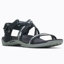 MERRELL TERRAN 3 CUSH LATTICE W BLACK 22 -Hiking Shoes Shop 9 106882 terran 3 cush lattice w black j002712 04