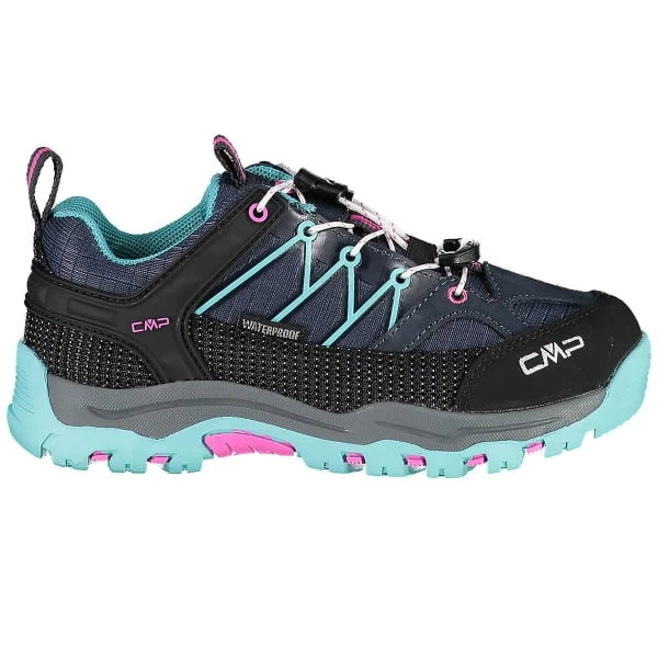 CMP KIDS RIGEL LOW TREKKING WP BLUE ACQUA 23 1 CMP KIDS RIGEL LOW TREKKING WP BLUE ACQUA 23