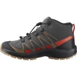 SALOMON XA PRO V8 MID CSWP JR MGNT/ACORN/C 22 -Hiking Shoes Shop 9 109151 xa pro v8 mid cswp jr mgnt acorn c l41728500 03