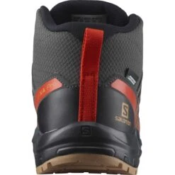 SALOMON XA PRO V8 MID CSWP JR MGNT/ACORN/C 22 -Hiking Shoes Shop 9 109151 xa pro v8 mid cswp jr mgnt acorn c l41728500 04
