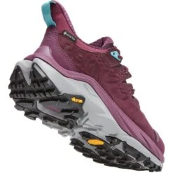 HOKA ONE ONE W KAHA 2 LOW GORE-TEX GRAPE WINE/COASTAL SHADE 23 -Hiking Shoes Shop 9 111142 w kaha 2 low gtx grape wine coastal shade 1123191 gwcs 03
