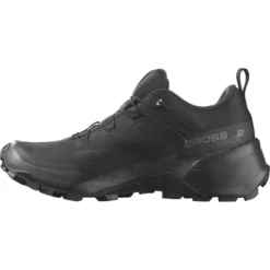 SALOMON CROSS HIKE GORE-TEX 2 BLACK/BLACK/MAGENTA 23 -Hiking Shoes Shop 9 111663 cross hike gtx 2 black black magenta l41730100 03