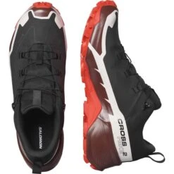 SALOMON CROSS HIKE GORE-TEX 2 BLACK/BITTER CHOC 23 10 SALOMON CROSS HIKE GORE-TEX 2 BLACK/BITTER CHOC 23 -Hiking Shoes Shop 9 111665 cross hike gtx 2 black bitter choc l41730200 05