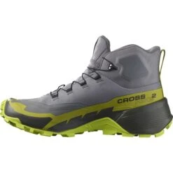 SALOMON CROSS HIKE MID GORE-TEX 2 QUSH/LIME/GO 2022 8 SALOMON CROSS HIKE MID GORE-TEX 2 QUSH/LIME/GO 2022 -Hiking Shoes Shop 9 111671 cross hike mid gtx 2 qush lime go 2022 uni l47064600 03