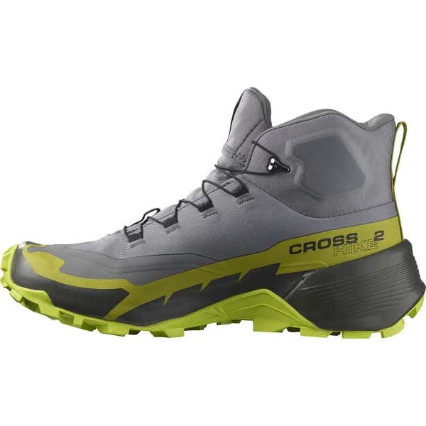 SALOMON CROSS HIKE MID GORE-TEX 2 QUSH/LIME/GO 2022 3 SALOMON CROSS HIKE MID GORE-TEX 2 QUSH/LIME/GO 2022 - Image 3