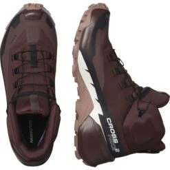 SALOMON CROSS HIKE MID GORE-TEX 2 W BITTER CHOCOLATE 23 -Hiking Shoes Shop 9 111677 cross hike mid gtx 2 w bitter chocolate l47060800 05