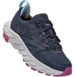 HOKA ONE ONE W ANACAPA BREEZE LOW OUTER SPACE/HARBOR MIST 23 -Hiking Shoes Shop 9 111739 w anacapa breeze low outer space harbor mist 1127921 oshm 06