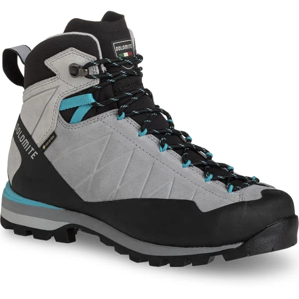 DOLOMITE W'S CRODAROSSA HI GORE-TEX ALUMINIUM GREY/CAPRI BLUE 23 2 DOLOMITE W'S CRODAROSSA HI GORE-TEX ALUMINIUM GREY/CAPRI BLUE 23 - Image 2