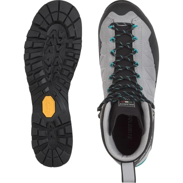 DOLOMITE W'S CRODAROSSA HI GORE-TEX ALUMINIUM GREY/CAPRI BLUE 23 4 DOLOMITE W'S CRODAROSSA HI GORE-TEX ALUMINIUM GREY/CAPRI BLUE 23 - Image 4