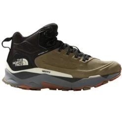 THE NORTH FACE M VECTIV EXPLORIS MID FUTURELIGHT LTHR MILITARY OLIVE/TNF BLACK 22