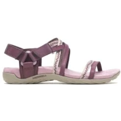 MERRELL W TERRAN 3 CUSH LATTICE/BURGUNDY 23