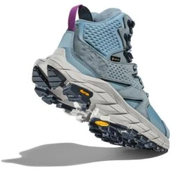 HOKA ONE ONE W ANACAPA MID GORE-TEX MOUNTAIN SPRING / HARBOR MIST 23 -Hiking Shoes Shop 9 125525 1119372 mshm 03