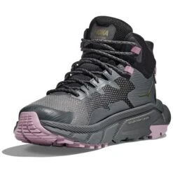 HOKA ONE ONE W TRAIL CODE GORE-TEX BLACK / CASTLEROCK 23 -Hiking Shoes Shop 9 125532 1123166 bcstl 03