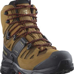 SALOMON QUEST 4 GORE-TEX RUBBER/BLACK/FIERY RED 23 8 SALOMON QUEST 4 GORE-TEX RUBBER/BLACK/FIERY RED 23 -Hiking Shoes Shop 9 126192 l47156400 03