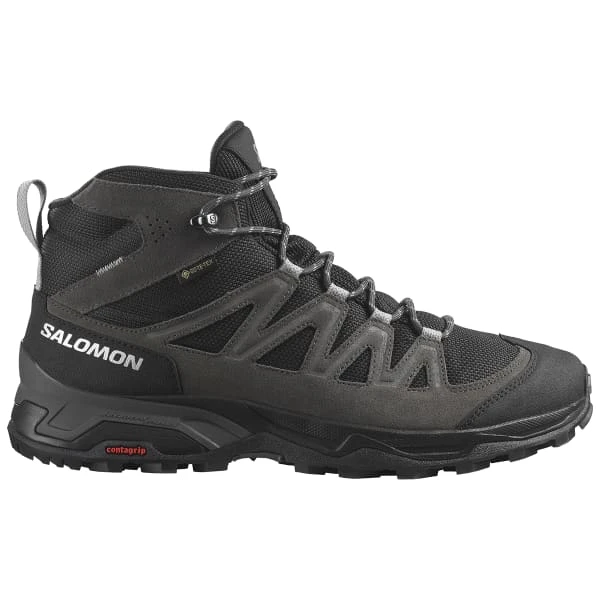 SALOMON X WARD LEATHER MID GORE-TEX PHANTM/BLACK 23 1 SALOMON X WARD LEATHER MID GORE-TEX PHANTM/BLACK 23