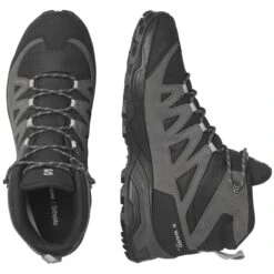 SALOMON X WARD LEATHER MID GORE-TEX PHANTM/BLACK 23 11 SALOMON X WARD LEATHER MID GORE-TEX PHANTM/BLACK 23 -Hiking Shoes Shop 9 126195 l47181700 06
