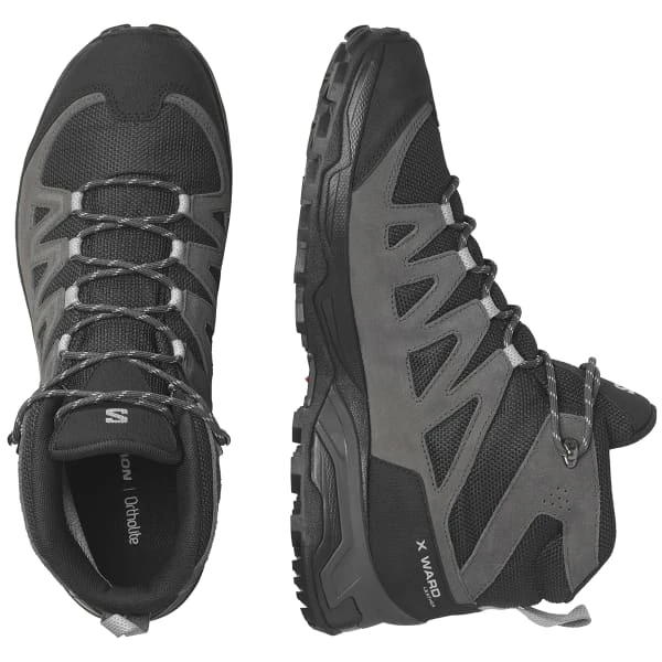 SALOMON X WARD LEATHER MID GORE-TEX PHANTM/BLACK 23 6 SALOMON X WARD LEATHER MID GORE-TEX PHANTM/BLACK 23 - Image 6