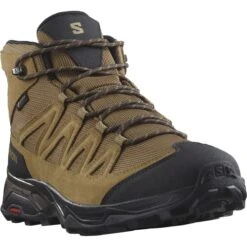 SALOMON X WARD LEATHER MID GORE-TEX KANG/BLACK 23 8 SALOMON X WARD LEATHER MID GORE-TEX KANG/BLACK 23 -Hiking Shoes Shop 9 126196 l47181800 03