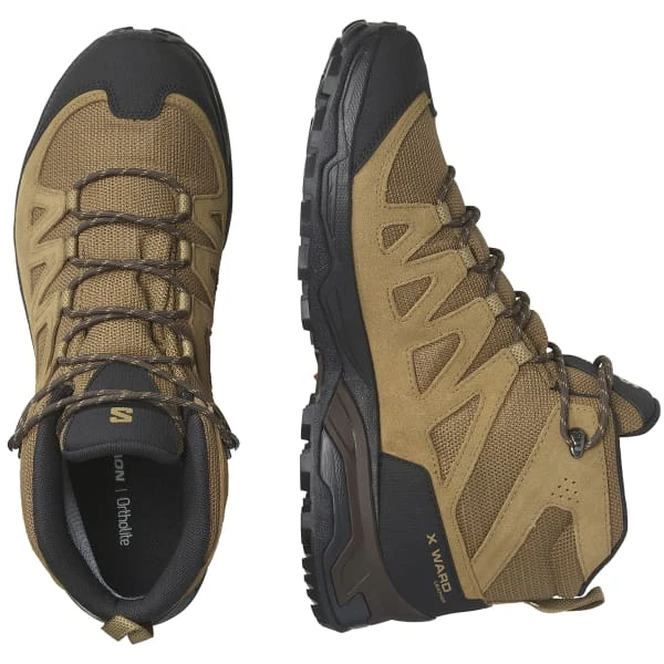 SALOMON X WARD LEATHER MID GORE-TEX KANG/BLACK 23 6 SALOMON X WARD LEATHER MID GORE-TEX KANG/BLACK 23 - Image 6