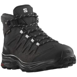 SALOMON X WARD LEATHER MID GORE-TEX W EBONY/PHANTOM 23 -Hiking Shoes Shop 9 126202 l47181900 03