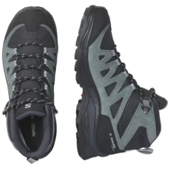 SALOMON X WARD LEATHER MID GORE-TEX W INDIA INK 23 11 SALOMON X WARD LEATHER MID GORE-TEX W INDIA INK 23 -Hiking Shoes Shop 9 126203 l47182000 06