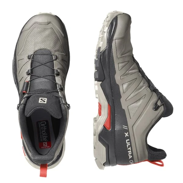 SALOMON X ULTRA 4 GORE-TEX VINTAGE KHAKI/BLACK/CHERRY TO 23 6 SALOMON X ULTRA 4 GORE-TEX VINTAGE KHAKI/BLACK/CHERRY TO 23 - Image 6