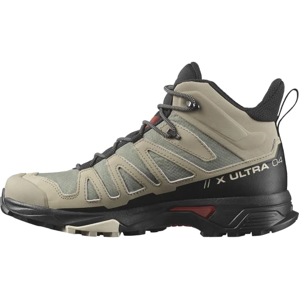 SALOMON X ULTRA 4 MID GORE-TEX VINTAGE KHAKI/BLACK/BURNT HENNA 23 2 SALOMON X ULTRA 4 MID GORE-TEX VINTAGE KHAKI/BLACK/BURNT HENNA 23 - Image 2