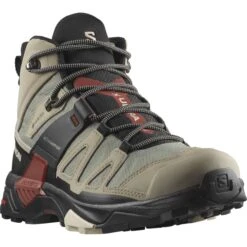 SALOMON X ULTRA 4 MID GORE-TEX VINTAGE KHAKI/BLACK/BURNT HENNA 23 8 SALOMON X ULTRA 4 MID GORE-TEX VINTAGE KHAKI/BLACK/BURNT HENNA 23 -Hiking Shoes Shop 9 126222 l47352500 03