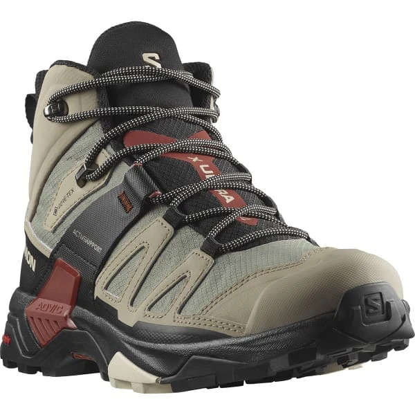 SALOMON X ULTRA 4 MID GORE-TEX VINTAGE KHAKI/BLACK/BURNT HENNA 23 3 SALOMON X ULTRA 4 MID GORE-TEX VINTAGE KHAKI/BLACK/BURNT HENNA 23 - Image 3