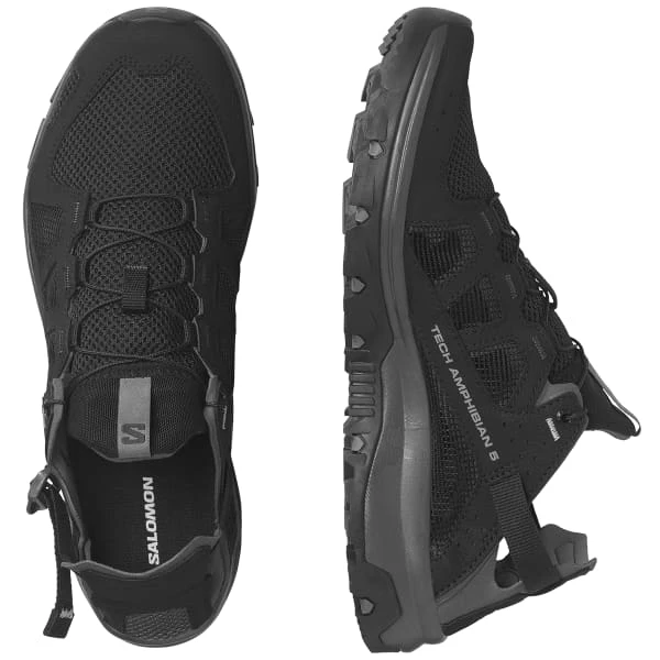 SALOMON TECHAMPHIBIAN 5 BLACK/MGNT/MONUMENT 23 4 SALOMON TECHAMPHIBIAN 5 BLACK/MGNT/MONUMENT 23 - Image 4