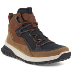 ECCO ULT-TRN M MID WP SIERRA/COGNAC/BLACK 23 -Hiking Shoes Shop 9 128445 824274 60592 03