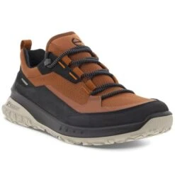 ECCO ULT-TRN M LOW WP BLACK/COGNAC 23 -Hiking Shoes Shop 9 128462 824254 51866 03