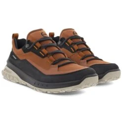 ECCO ULT-TRN M LOW WP BLACK/COGNAC 23 -Hiking Shoes Shop 9 128462 824254 51866 04