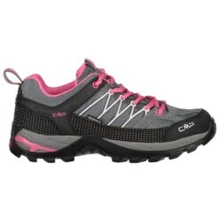 CMP RIGEL LOW WMN TREKKING WP GREY/FUXIA ICE 23