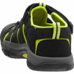 KEEN NEWPORT H2 YOUTH BLACK/LIME GREEN 23 -Hiking Shoes Shop 9 40761 newport h2 youth blacklime green 1009965 04