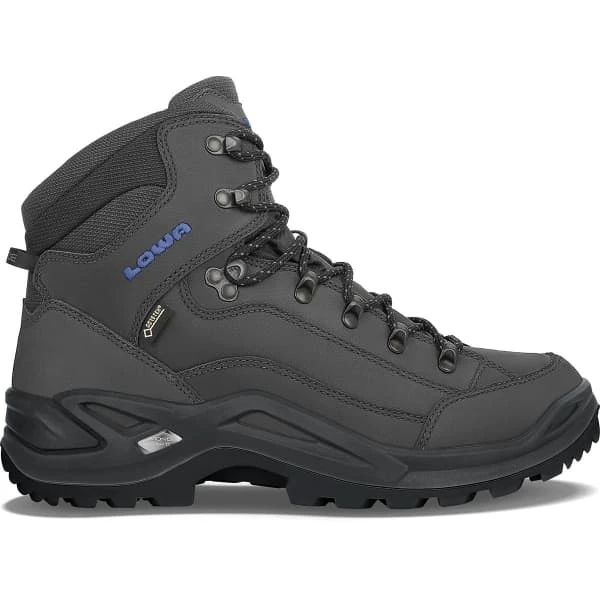 LOWA RENEGADE GORE-TEX MID ANTHRACITE/STEEL BLUE 23 1 LOWA RENEGADE GORE-TEX MID ANTHRACITE/STEEL BLUE 23