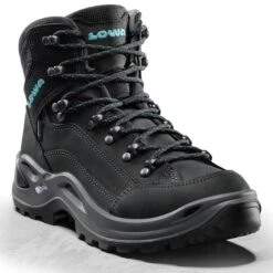 LOWA RENEGADE GORE-TEX MID WS ASPHALT/TURQUOISE 23 6 LOWA RENEGADE GORE-TEX MID WS ASPHALT/TURQUOISE 23 -Hiking Shoes Shop 9 71804 renegade gtx mid ws asphalt turquoise 320945 9368 03