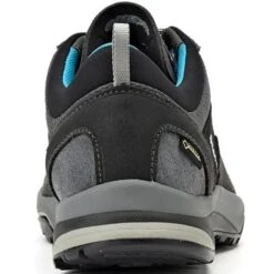 ASOLO PIPE GV W GRAPHITE/GRAPHITE/CYAN BLUE 23 -Hiking Shoes Shop 9 77366 pipe gv ml graphite graphite cyan blue a40033 a930 05