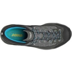 ASOLO PIPE GV W GRAPHITE/GRAPHITE/CYAN BLUE 23 -Hiking Shoes Shop 9 77366 pipe gv ml graphite graphite cyan blue a40033 a930 06