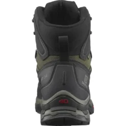 SALOMON QUEST 4 GORE-TEX OLIVE NIGHT/PEAT/SAFARI 23 9 SALOMON QUEST 4 GORE-TEX OLIVE NIGHT/PEAT/SAFARI 23 -Hiking Shoes Shop 9 83521 l41292500 04